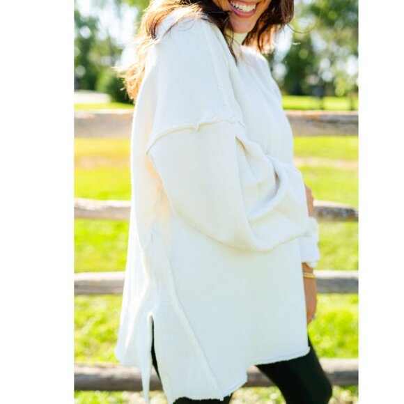 LAST ONE! new Free People We The Free Women’s Wonderful Cotton Pullover Top - Picture 9 of 16